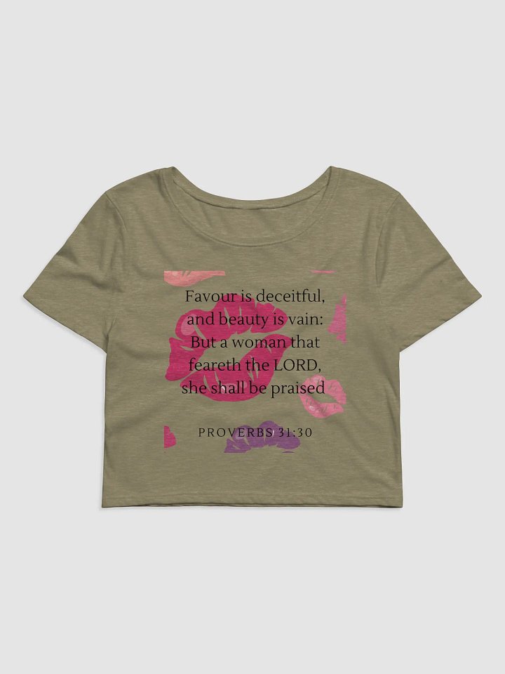 Beauty in Faith (Crop Tee) product image (1)