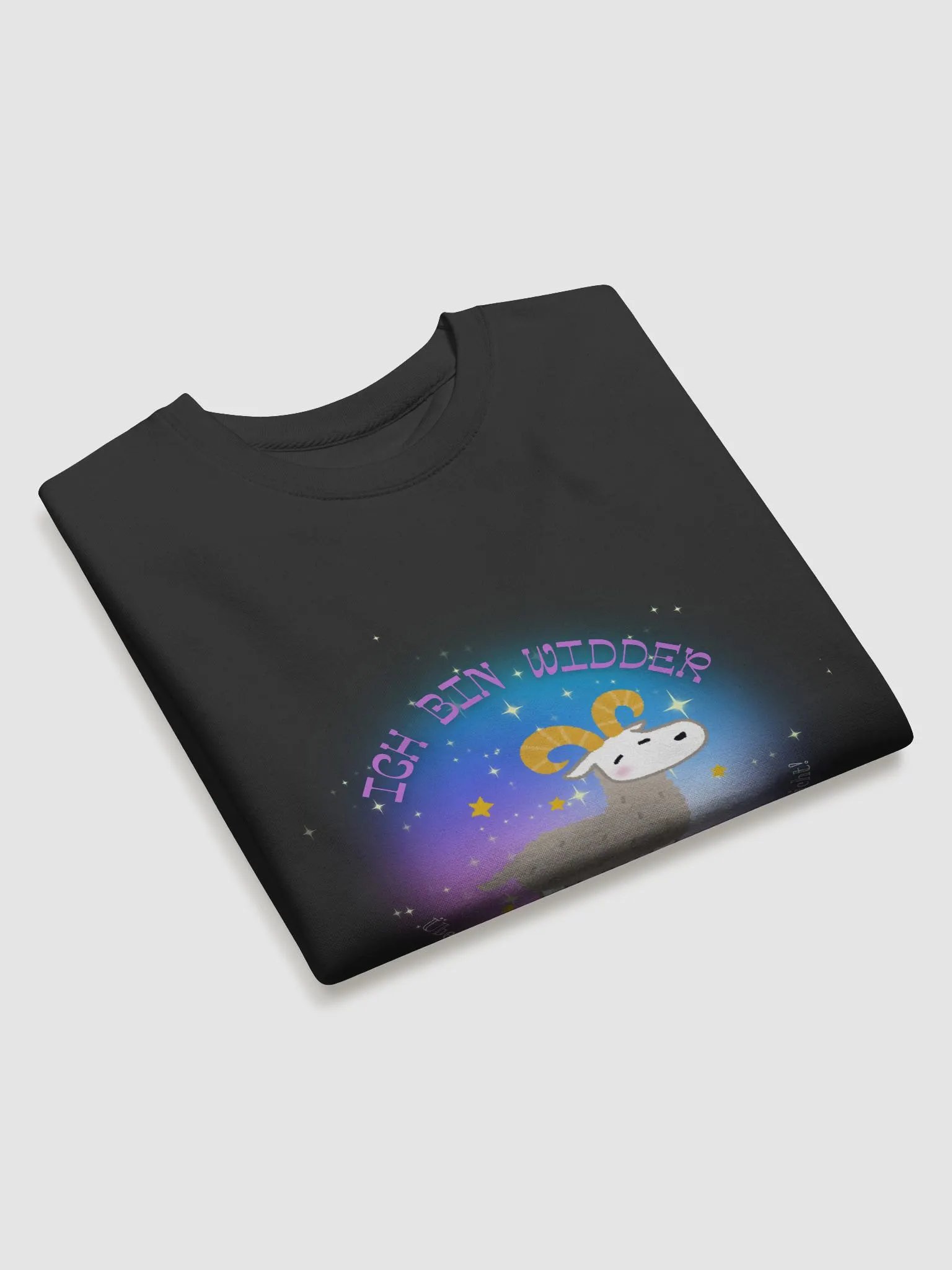Ich bin Widder Sweatshirt product image (3)