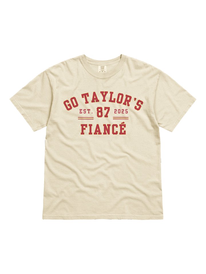 Go Taylor's Fiancé Vintage Inspired T-Shirt - Ring Season Collection product image (2)