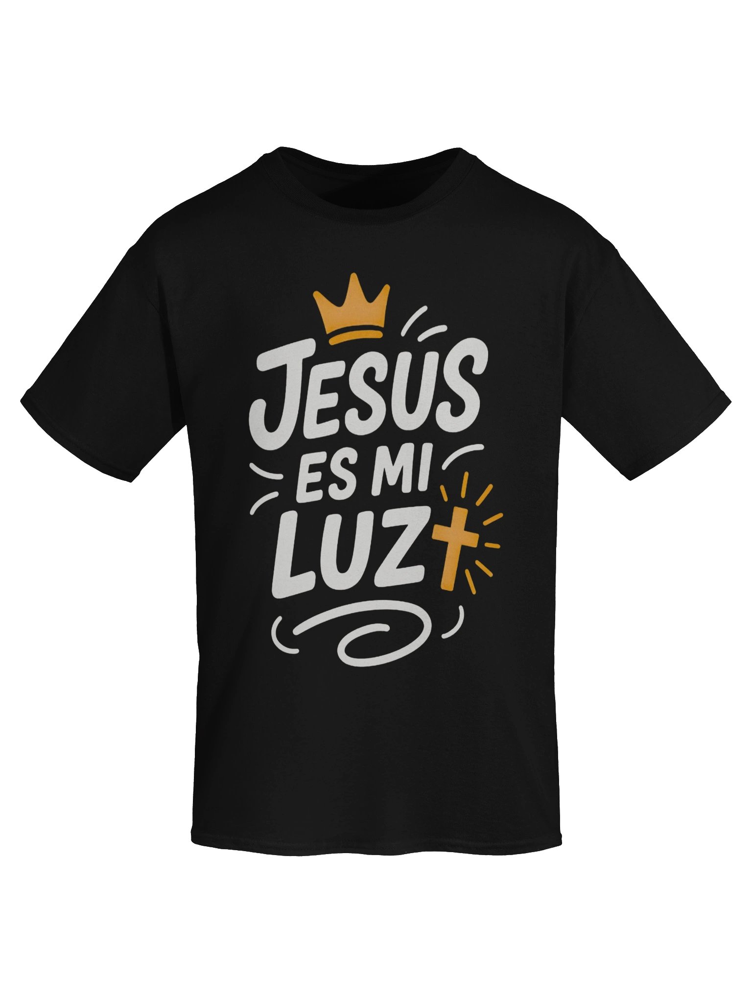 Camiseta Unisex Manga Corta | Jesús es mi luz product image (8)