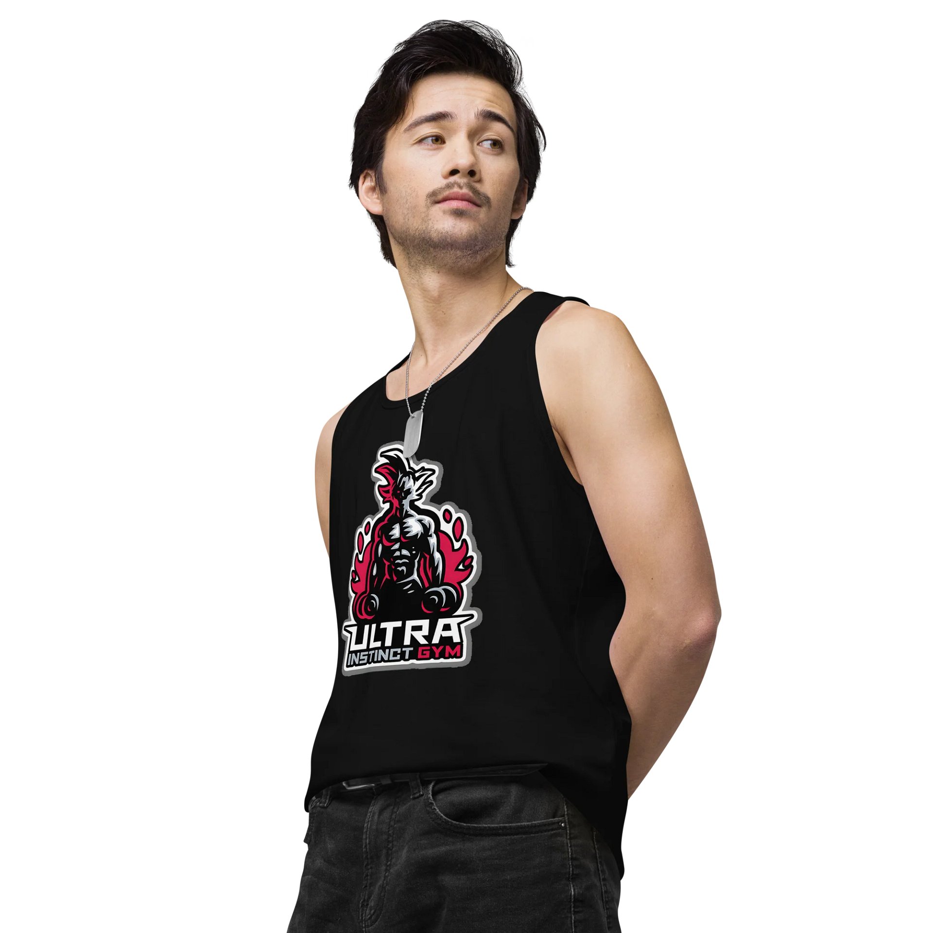 Ultra Instinct Gym Men's Tank Top product image (4)