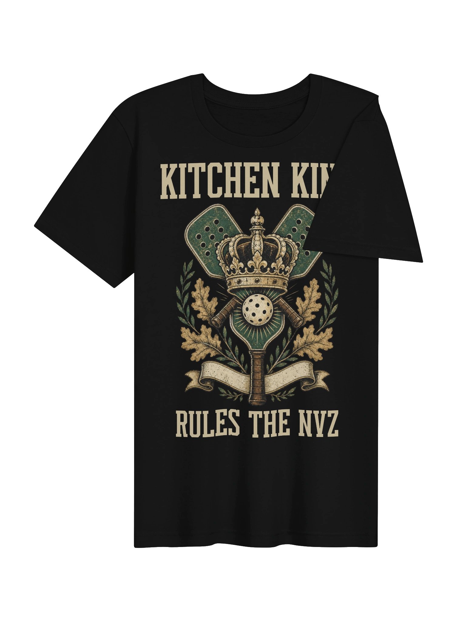Kitchen King Pickleball Shirt | Rules The NVZ Funny Pickleball Tee product image (9)