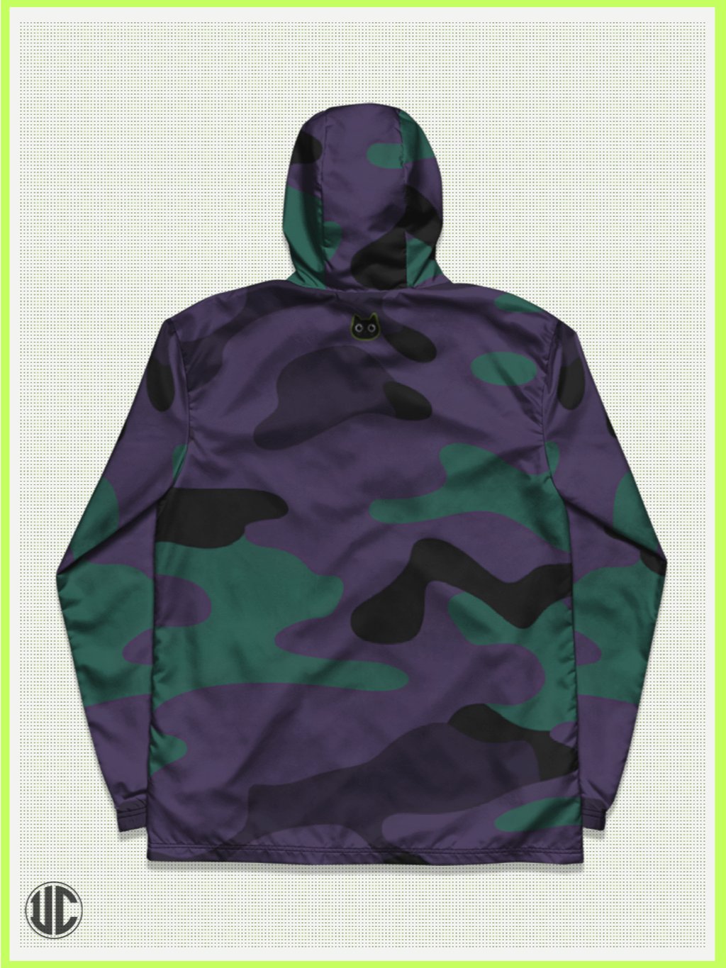 Midnight Purple Camo – Windbreaker product image (3)
