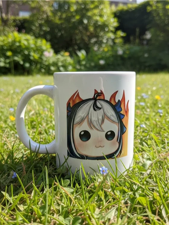 INFERNAL HARP SEAL GLOSSY MUG product image (1)