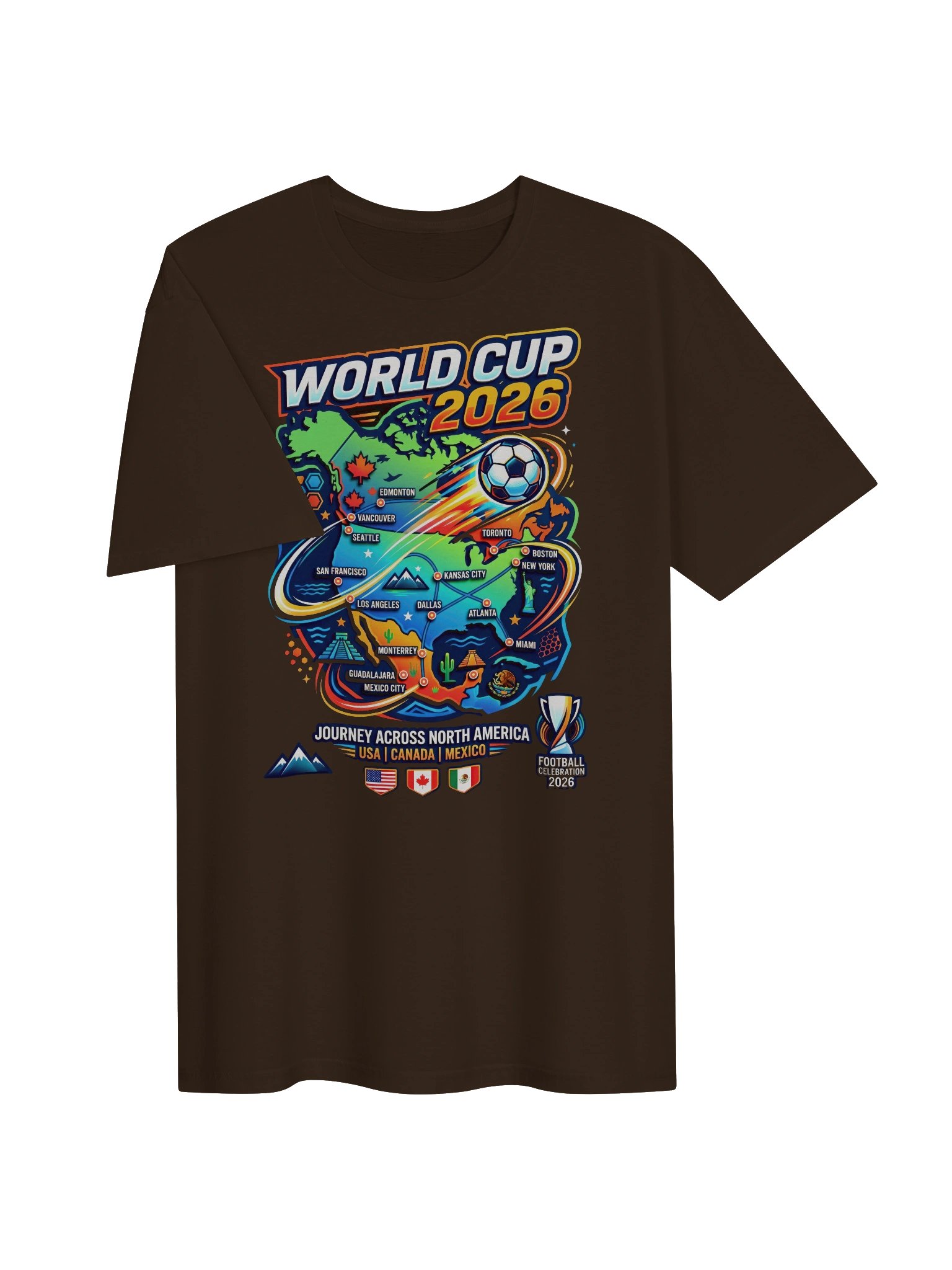 World Cup 2026 The Stadium Route Graphic Tee product image (4)
