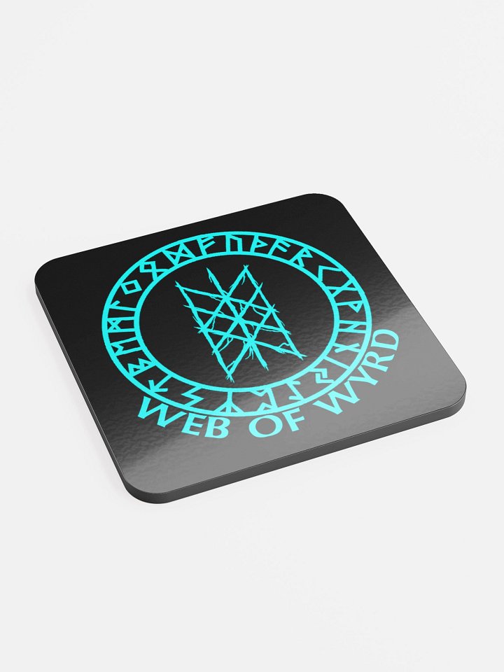 Web of Wyrd Cork Back Coaster product image (2)