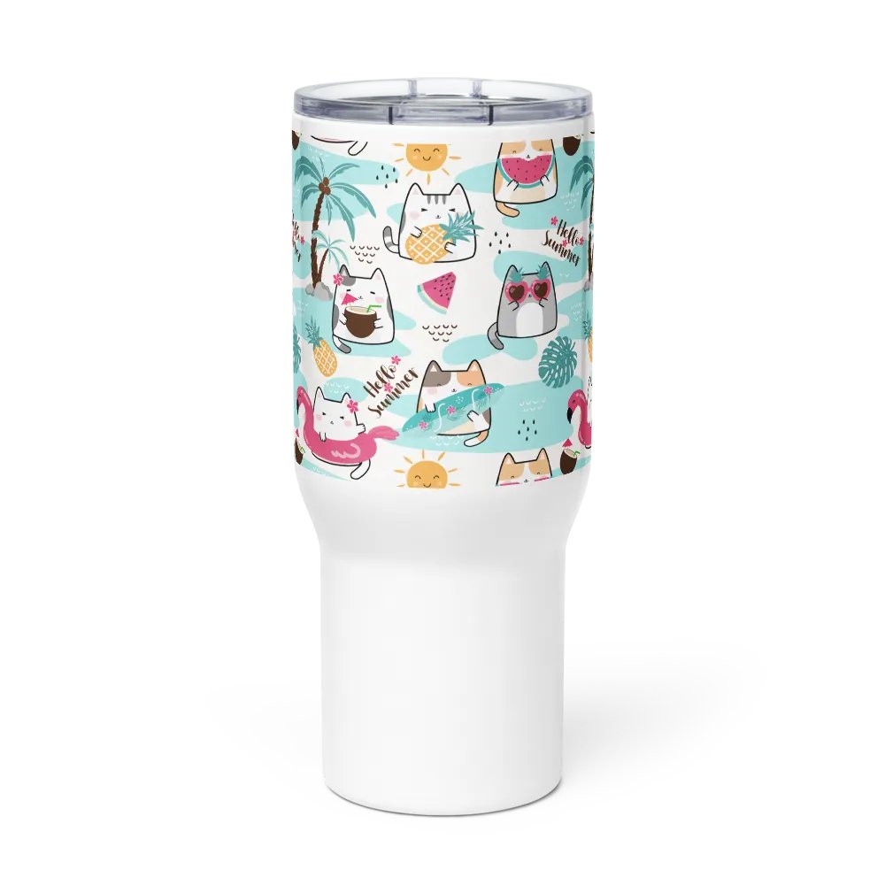 Hello Summer 20oz Stainless Steel Tumbler product image (7)