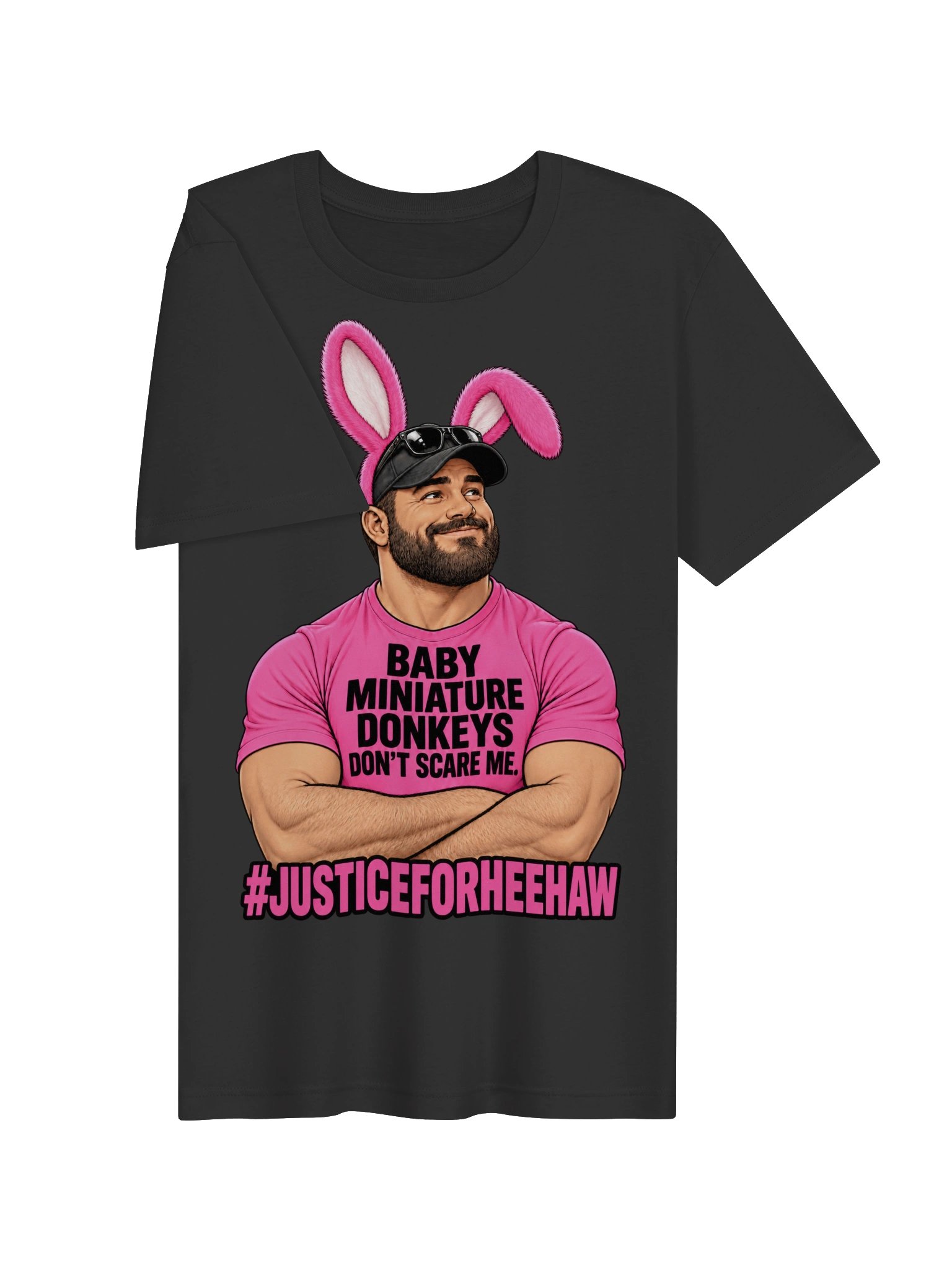 Baby Miniature Donkeys Don't Scare Me — Justice for HeeHaw Unisex T-Shirt product image (3)