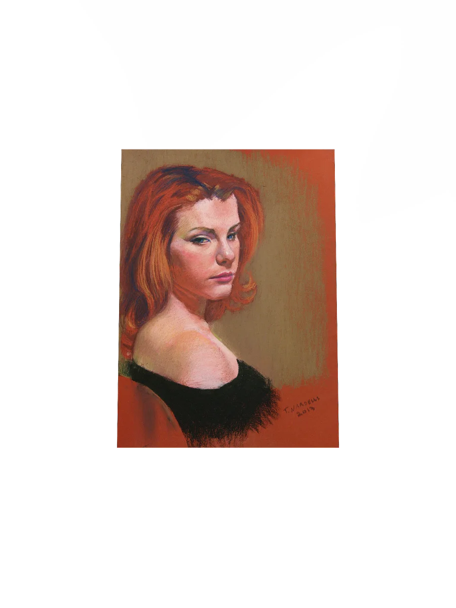 ART BY TIM: Cassie Pastel Portrait Drawing product image (4)