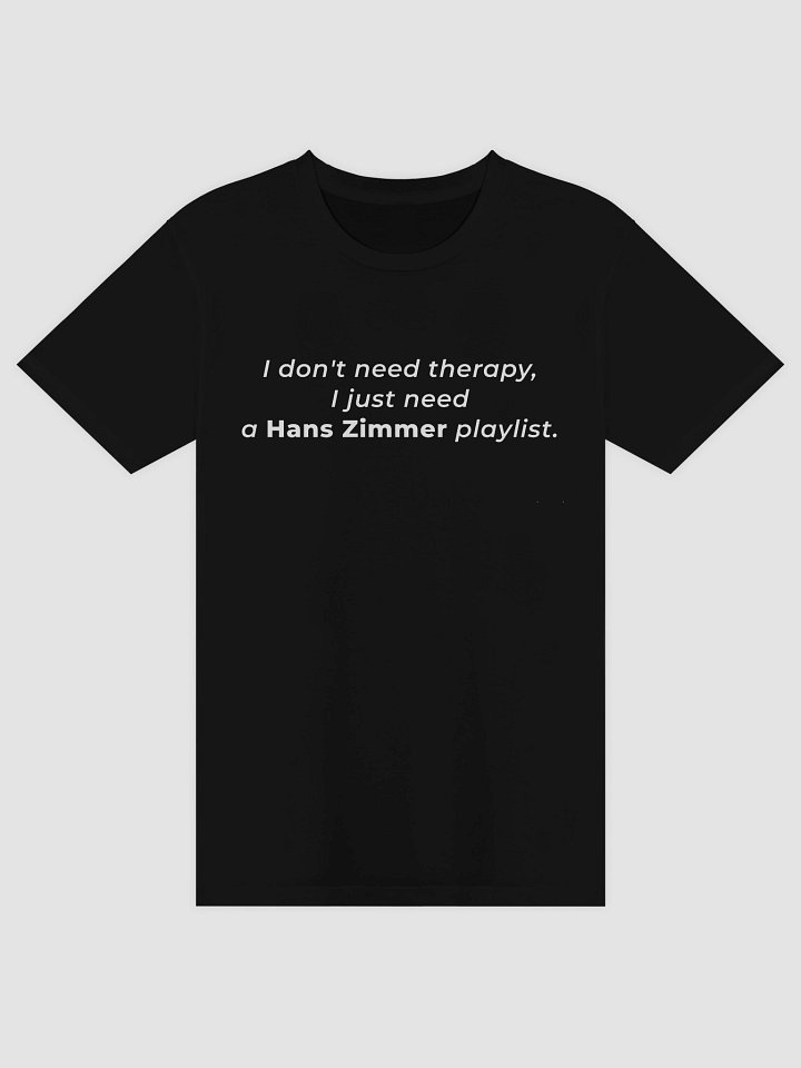 Hans Zimmer Playlist Tee product image (6)