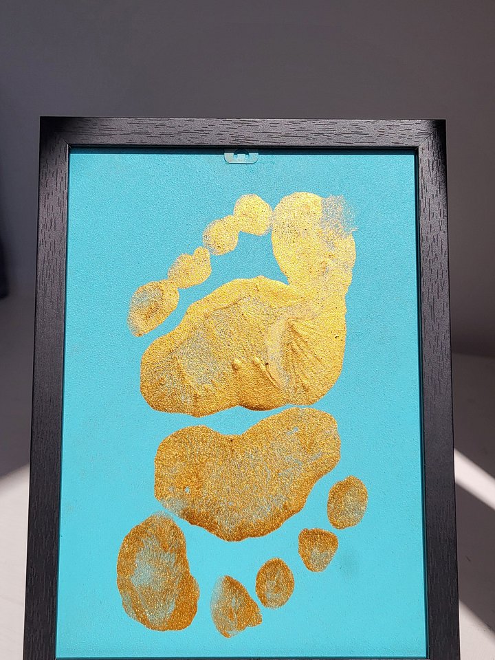 "Golden sole" foot painting product image (1)