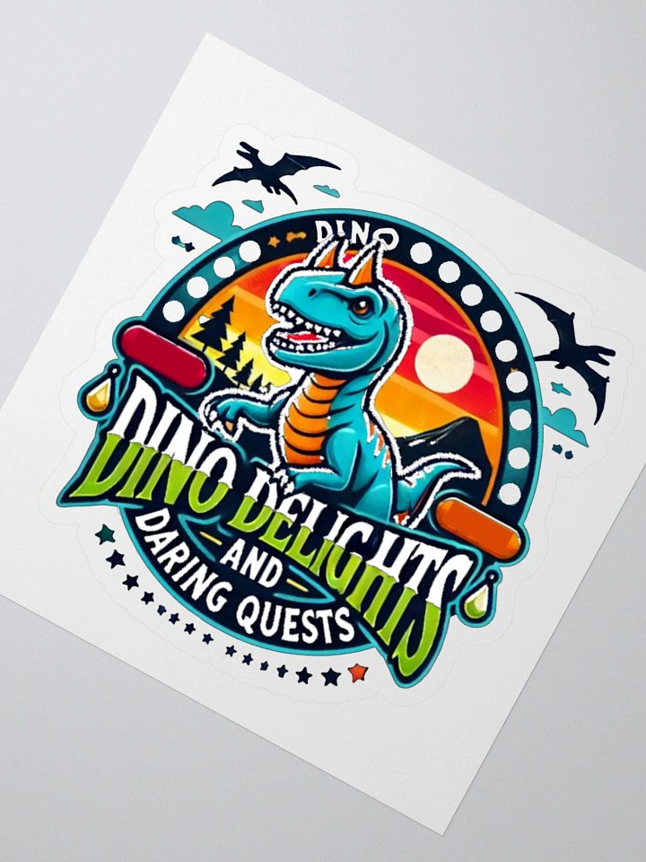 Dino Delights Kiss Cut Sticker Set product image (2)