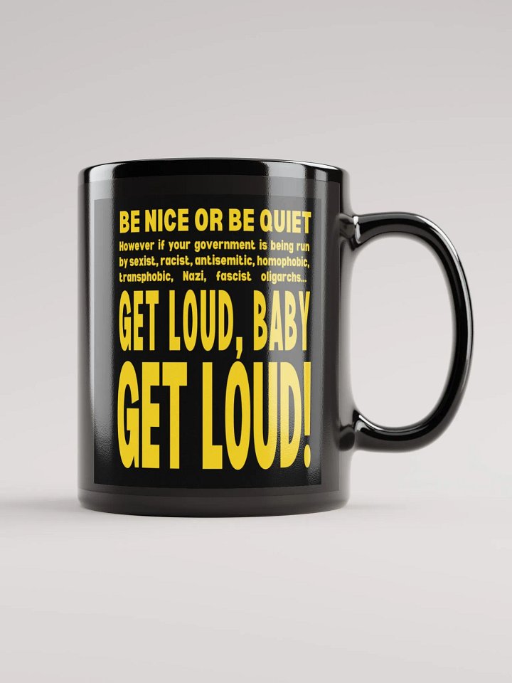 Get Loud, Baby (Yellow) Mug product image (2)