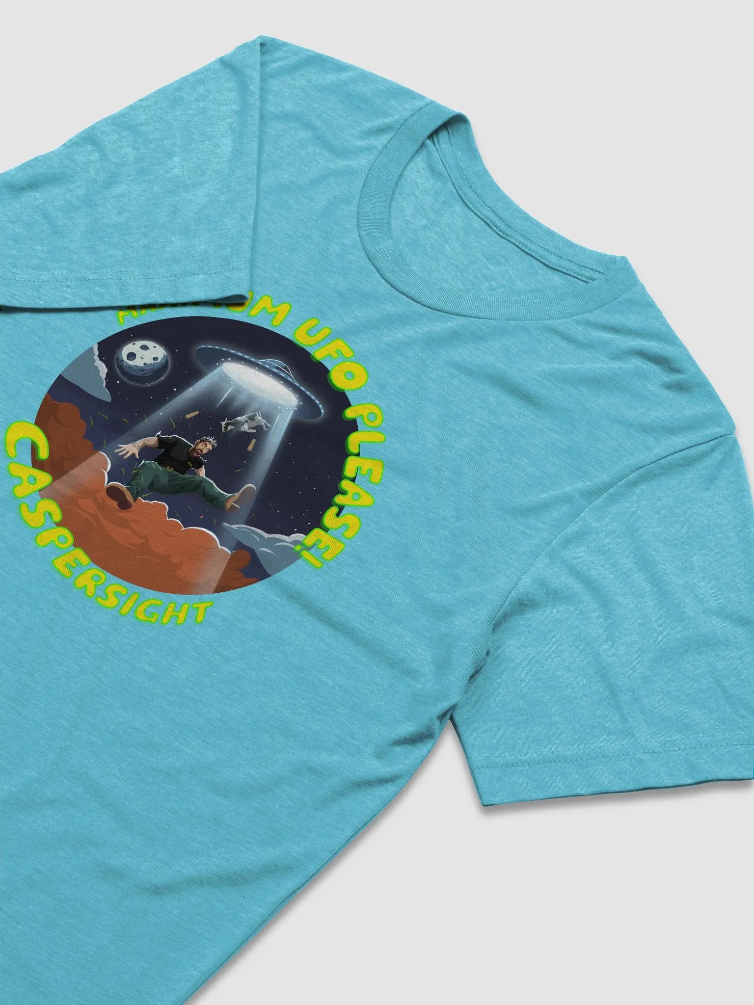 Child Friendly Maximum UFO Abduction T-Shirt product image (3)
