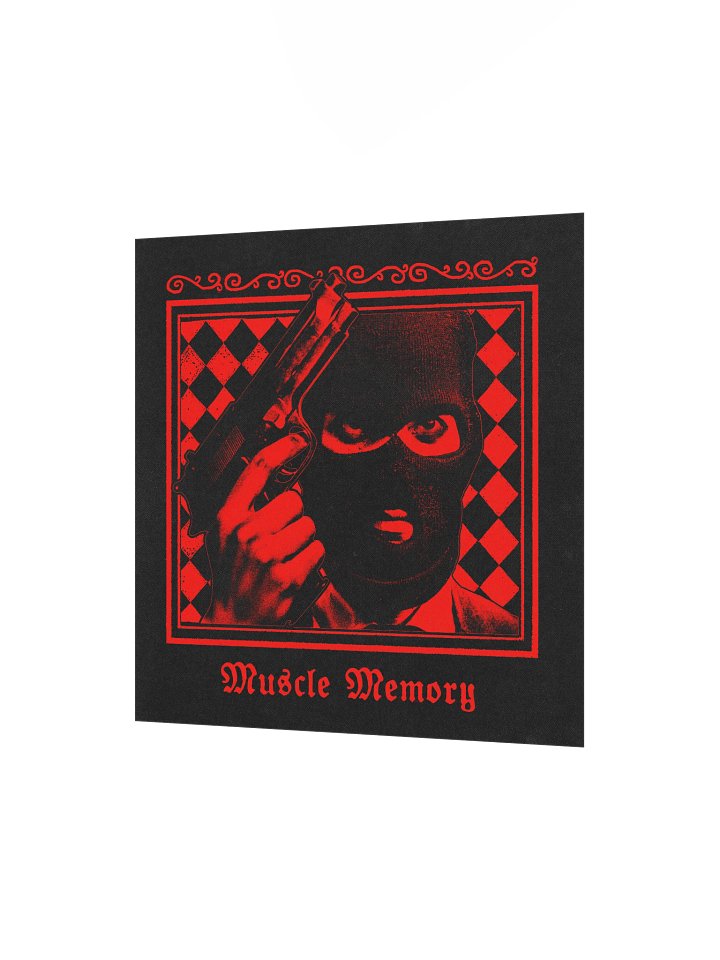 "MUSCLE MEMORY" POSTER RED product image (8)