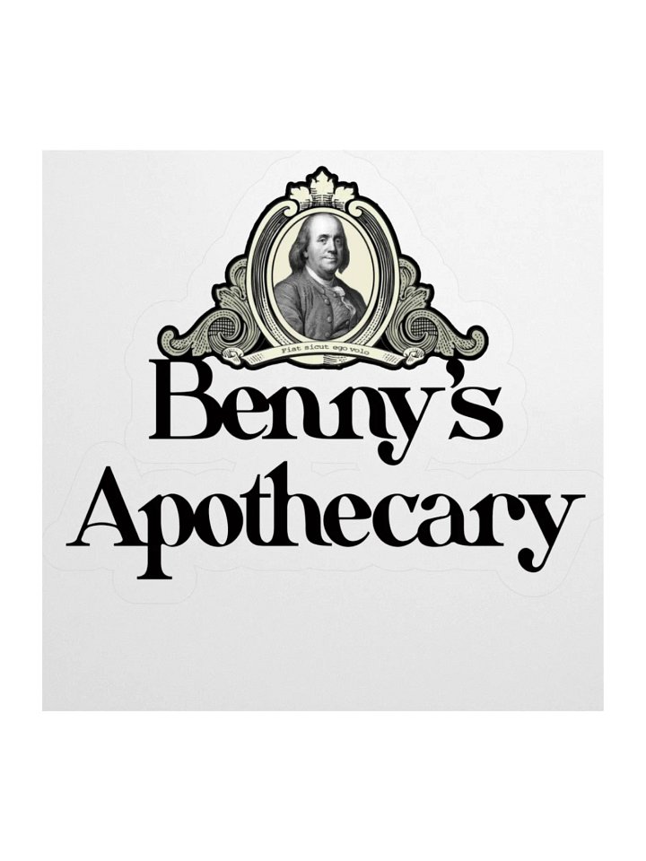 Benny's Apothecary Kiss Cut Sticker product image (3)