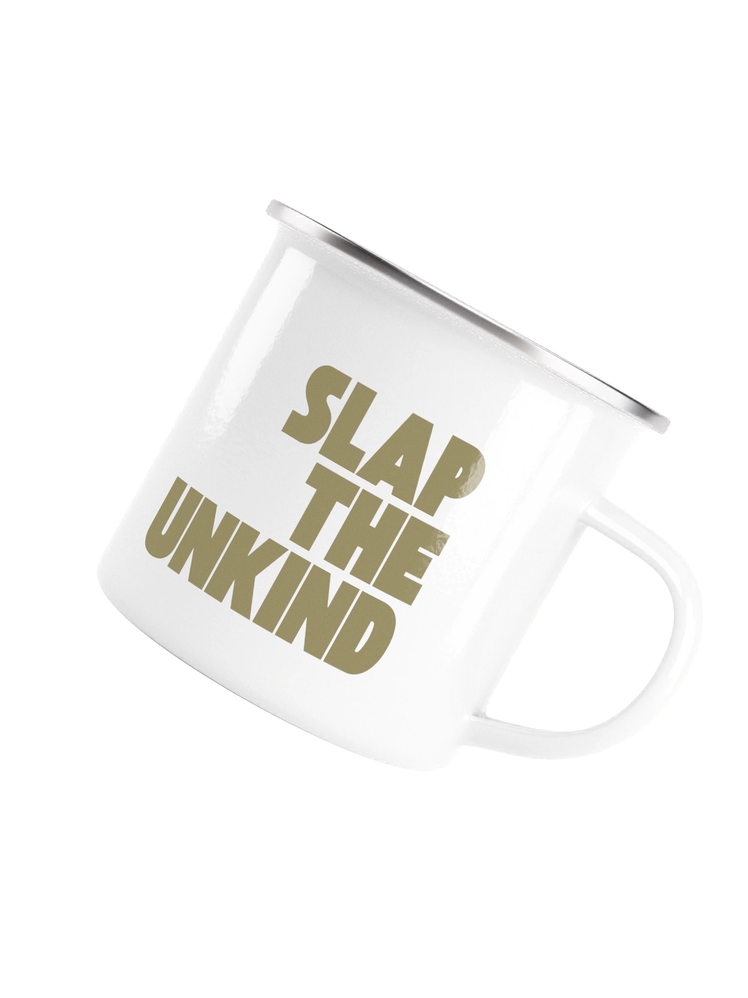 Slap The Unkind Enamel Mug product image (5)