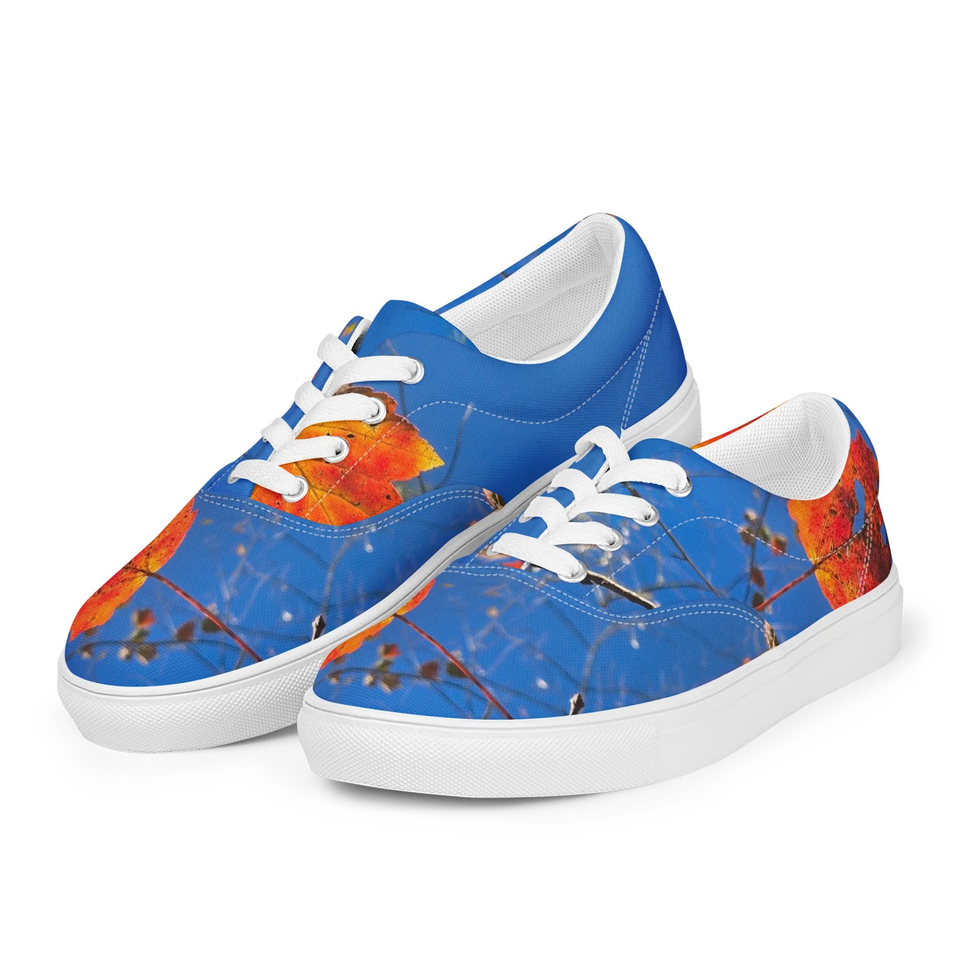 Autumn Kaleidoscope Canvas Men's Shoes product image (3)