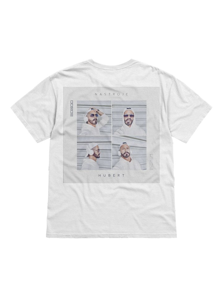Hubert Bisto "Nastroje" Fan T-shirt White Man product image (2)