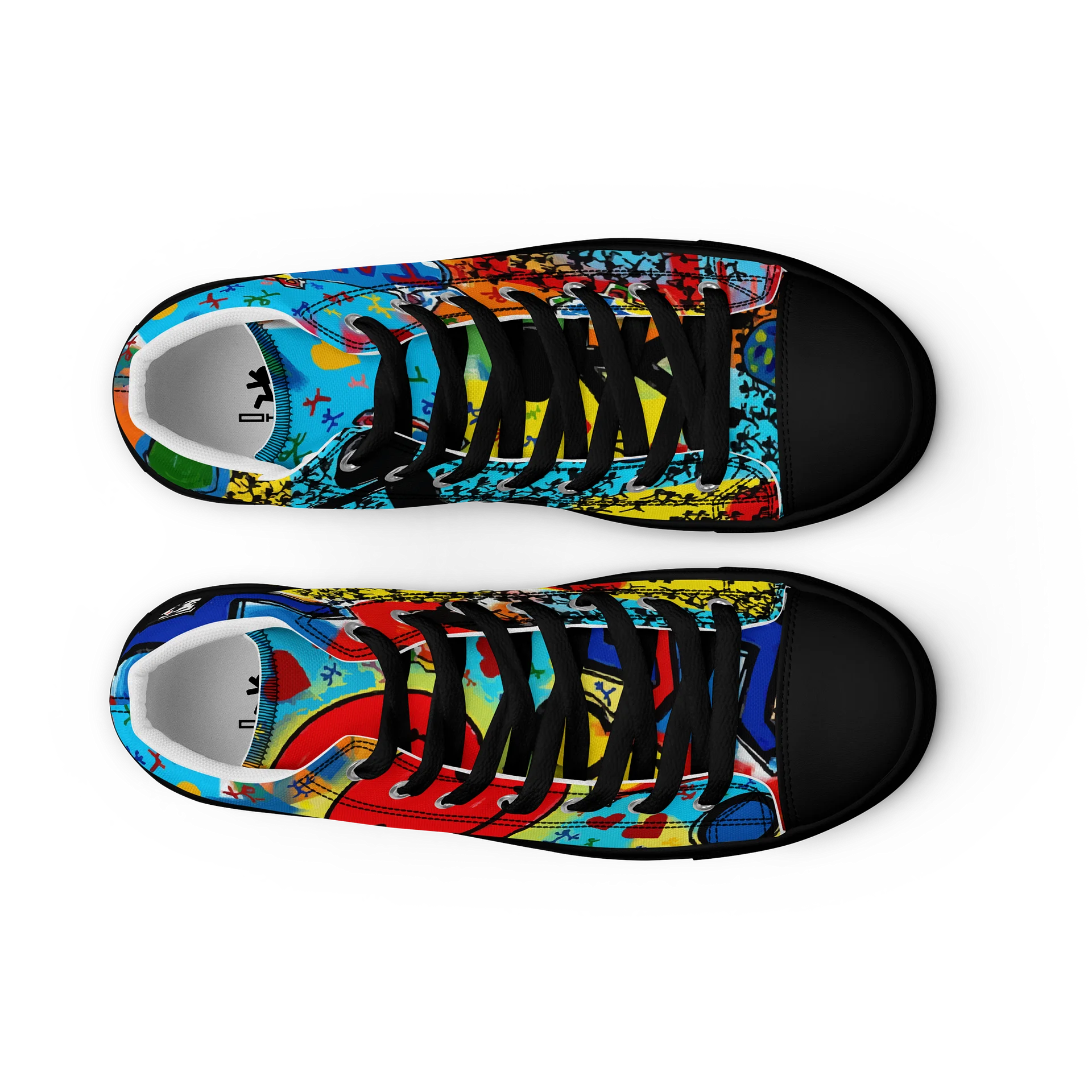 Tank the Skaterboy // Mens Graffiti High Tops product image (9)