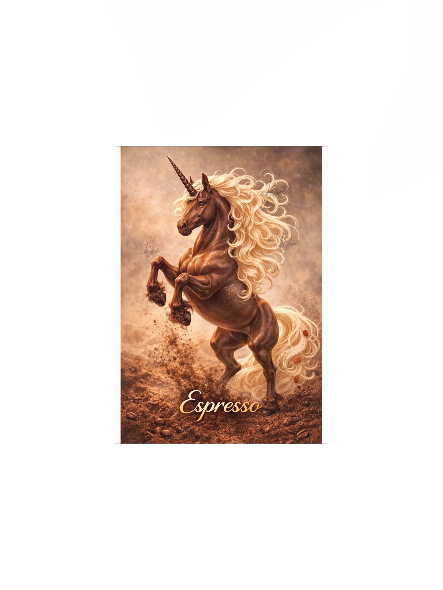Espresso White Poster product image (9)