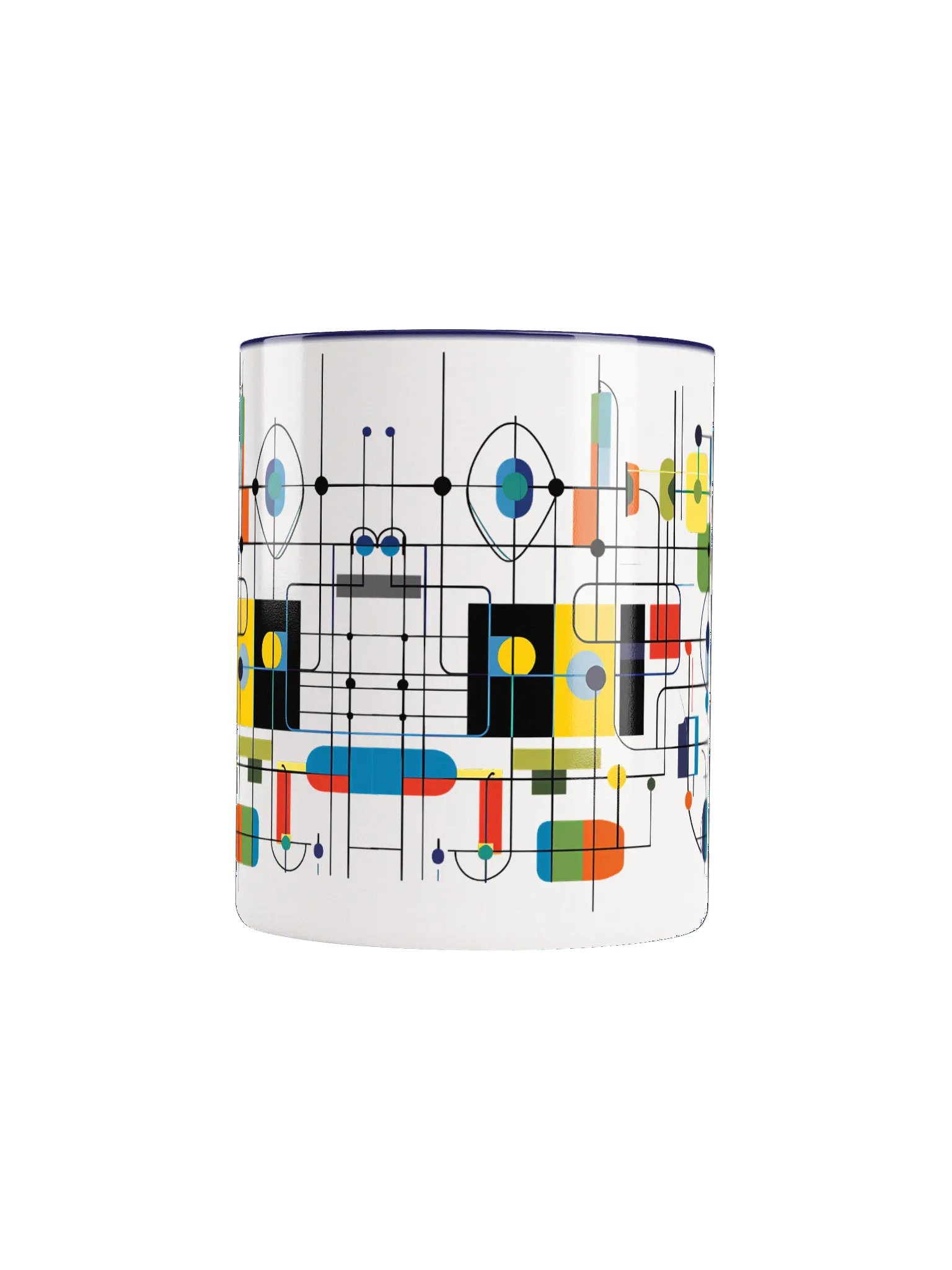 Geometric Harmony Ceramic Mug product image (27)