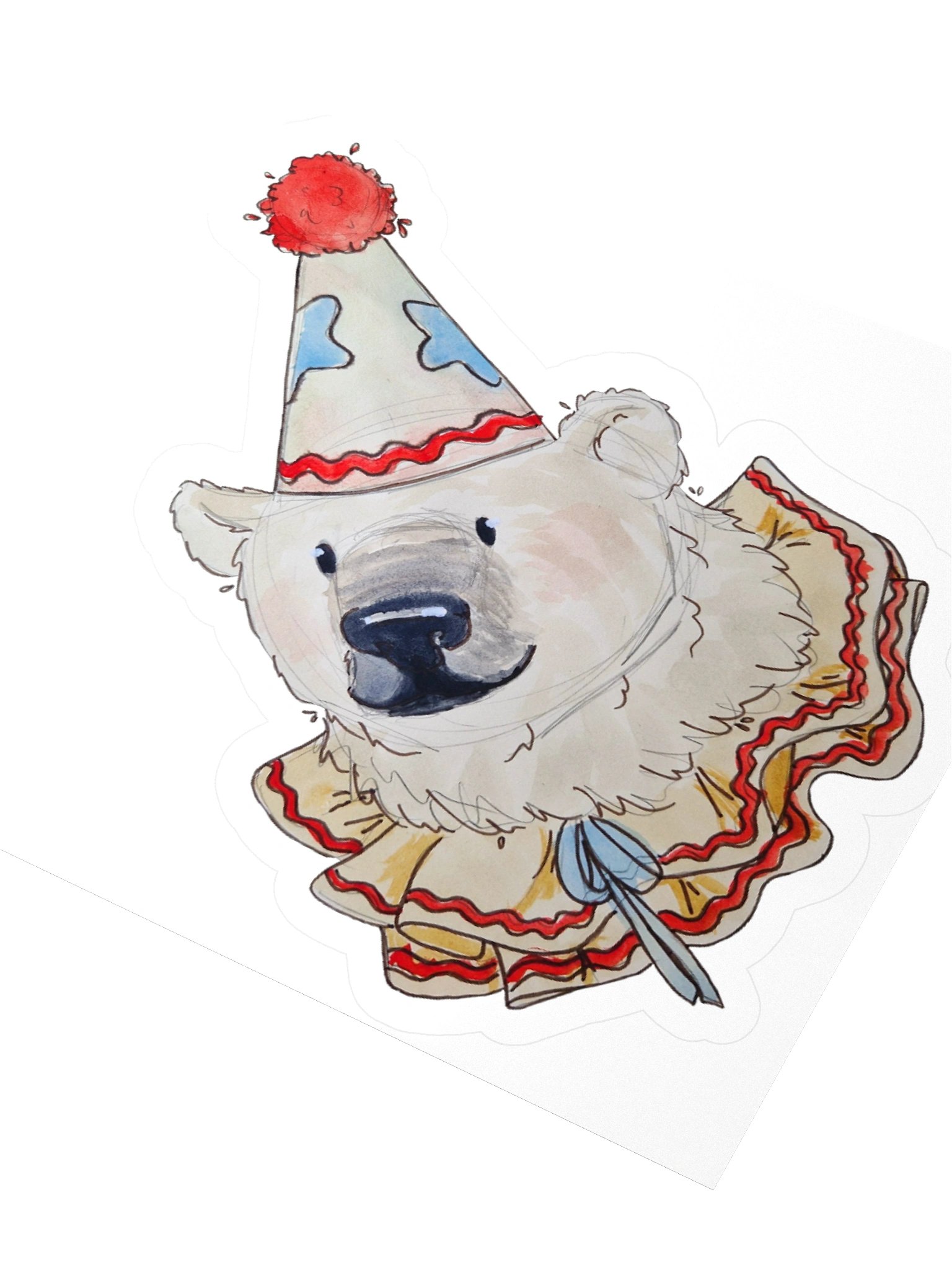 Sticky clown bear product image (9)