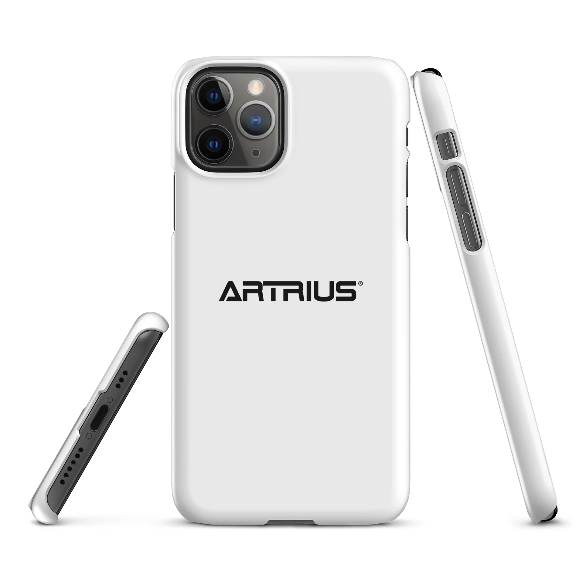 ARTRIUS Logo Snap Case for iPhone – White product image (3)
