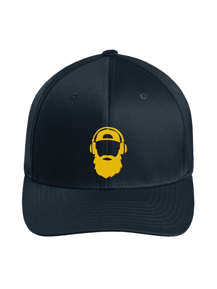 Flex Fit Structured Rolen Beats Icon Hat - Yellow Logo product image (1)