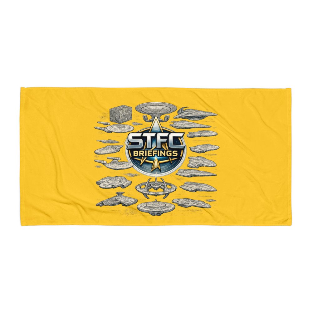 STFC Briefings All The Ships Collection Beach Towel product image (1)