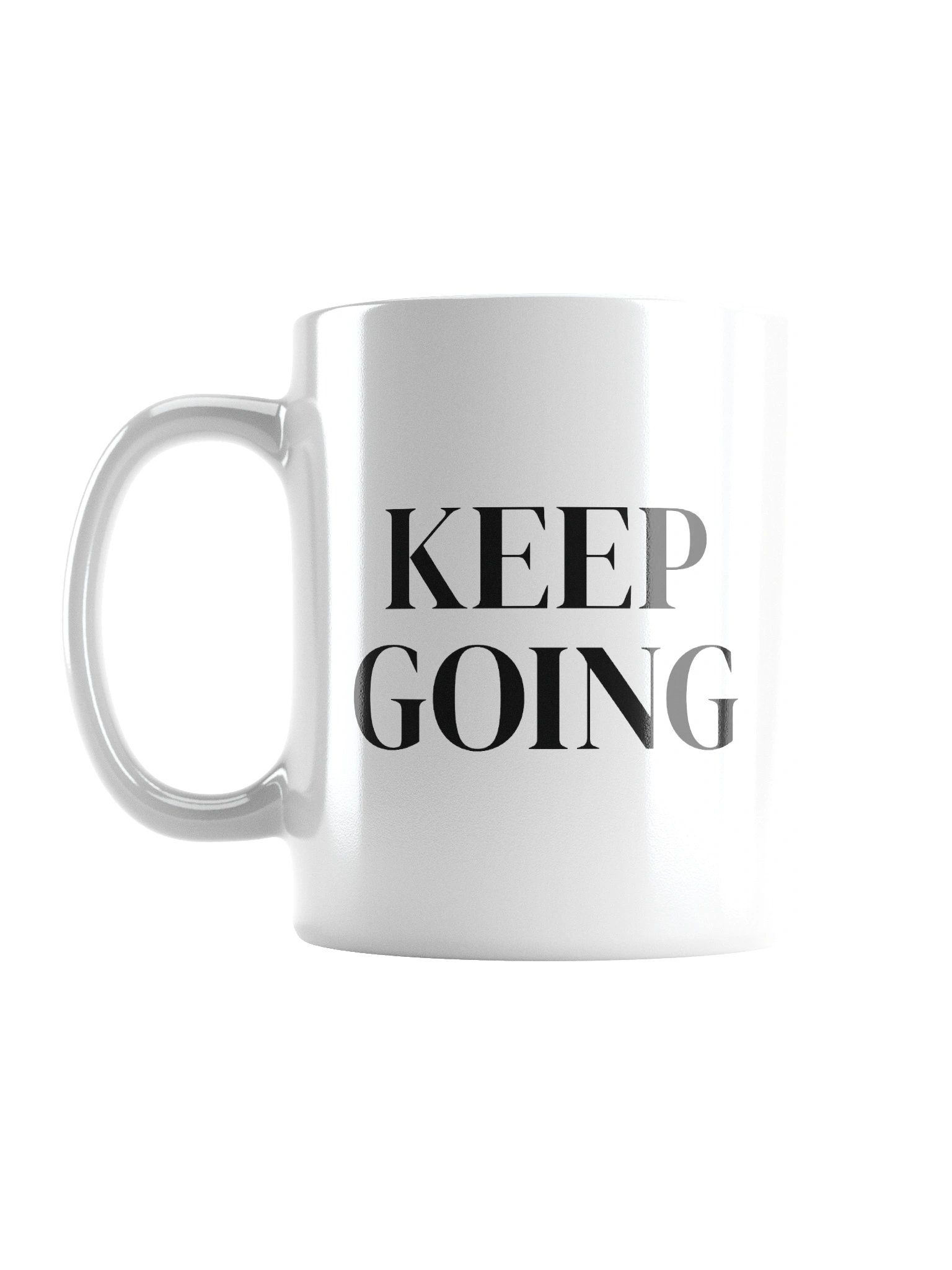 Keep Going – White Mug product image (3)