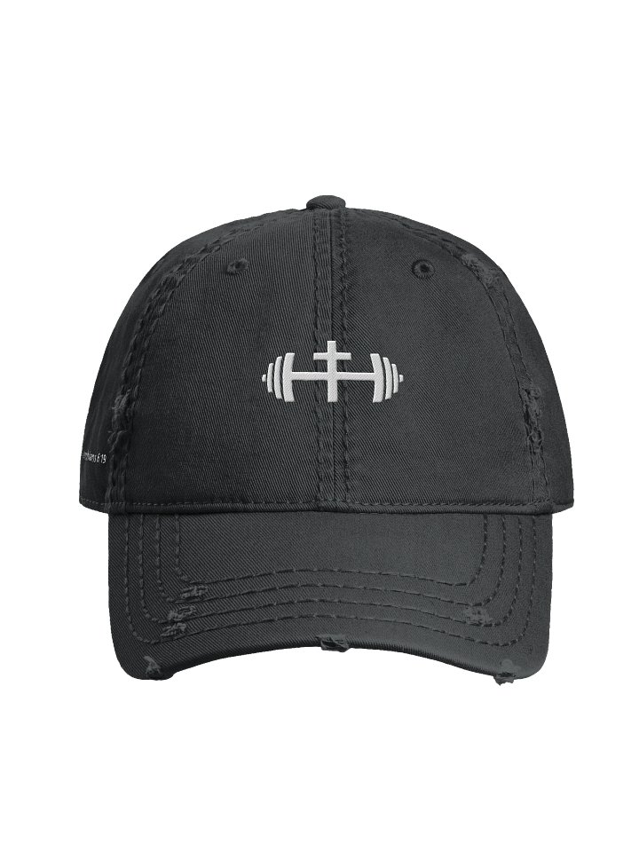 His House Distressed Dad Hat product image (1)