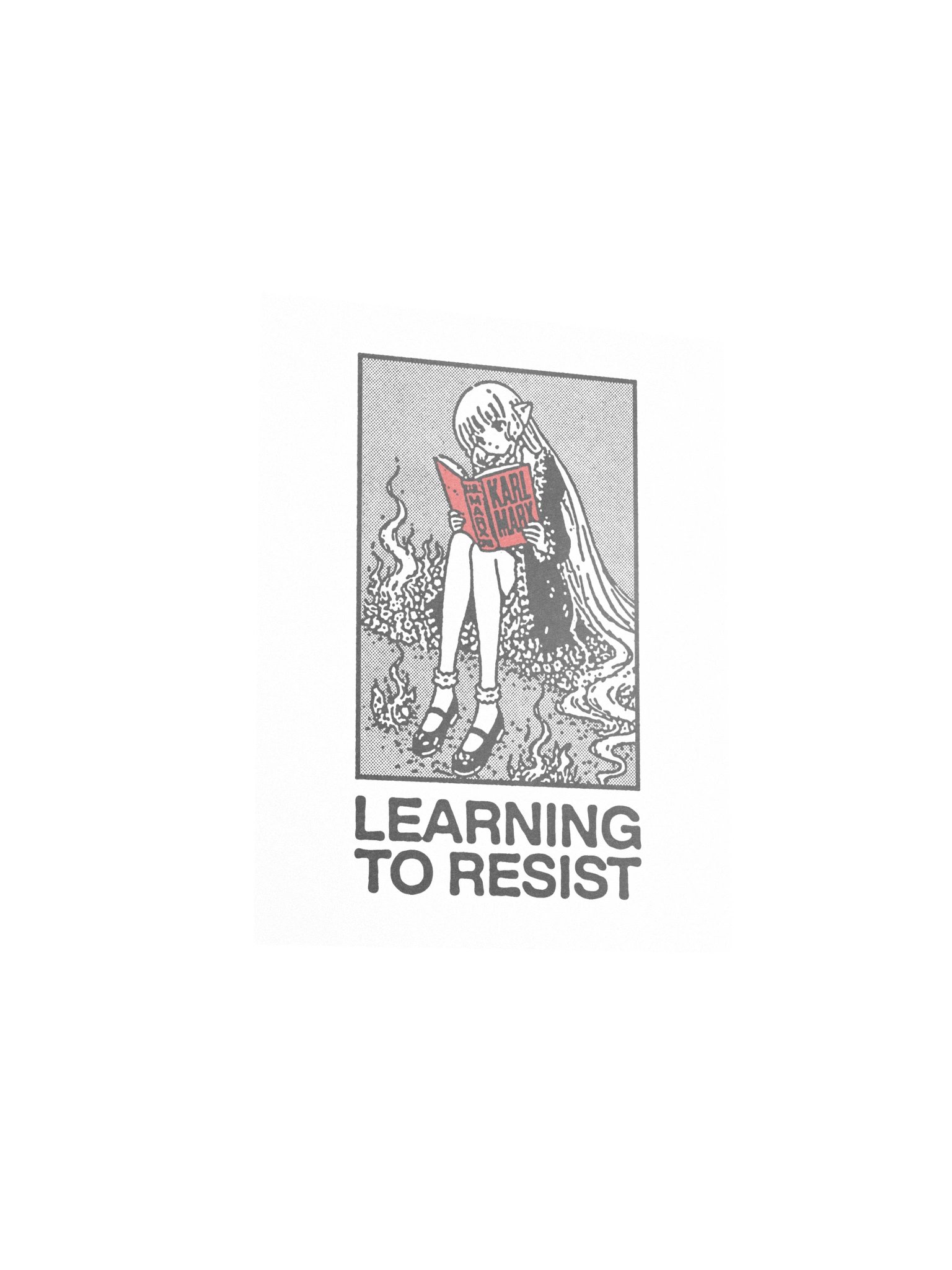 LEARNING TO RESIST ! Art Print. product image (3)