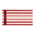 Solace Signature Red Stripe Bath Towel