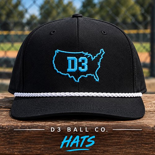 HATS ARE HERE. 🧢⚾️

Same game. Same identity. New headwear.

The first-ever D3 Ball Co. hat is officially available.

Built f...