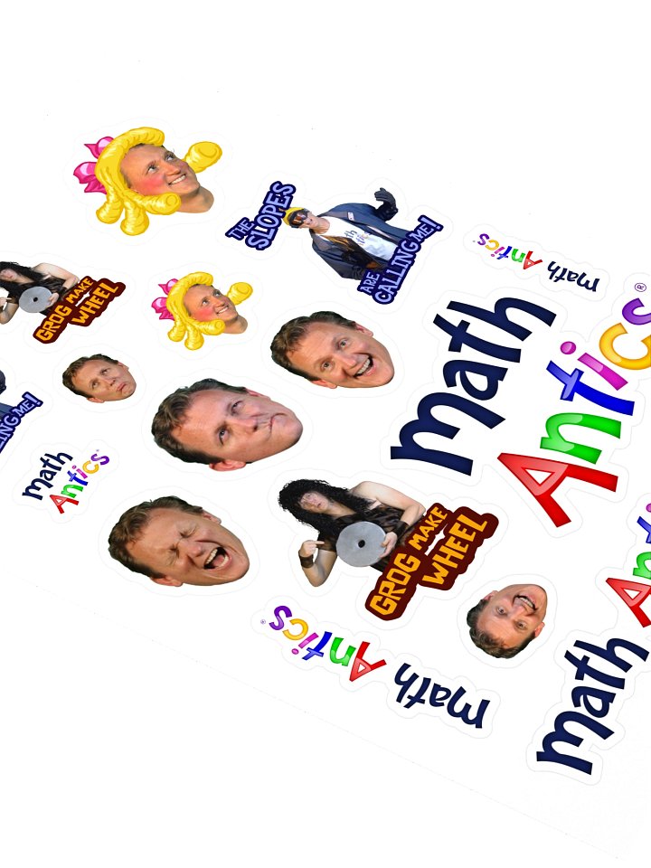 Fun Variety Sticker Sheet product image (2)