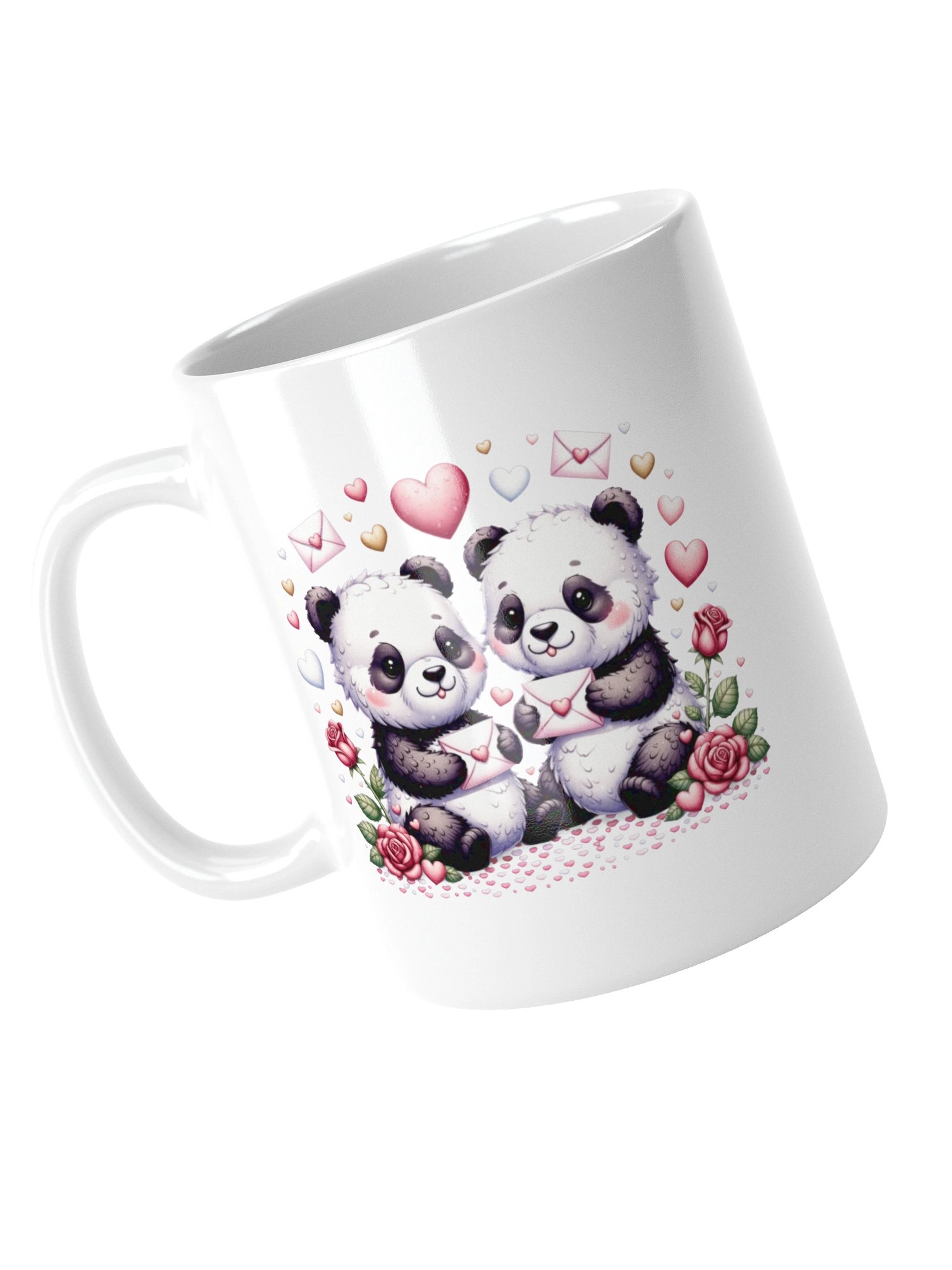 Panda Love Letters Valentine Coffee Mug product image (14)