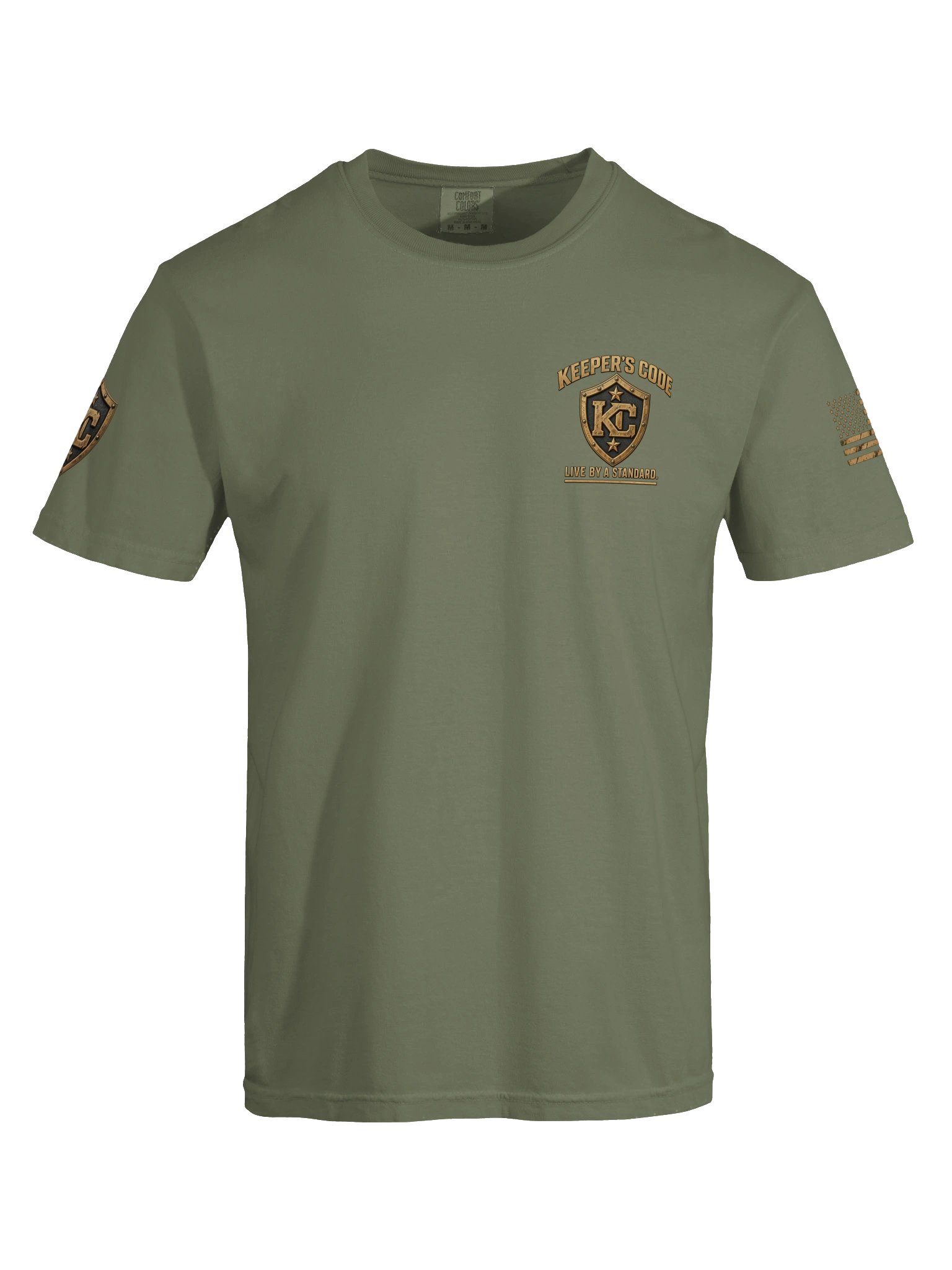 Keeper’s Code™ Men’s Freedom Has a Code Eagle Patriotic T-Shirt product image (7)