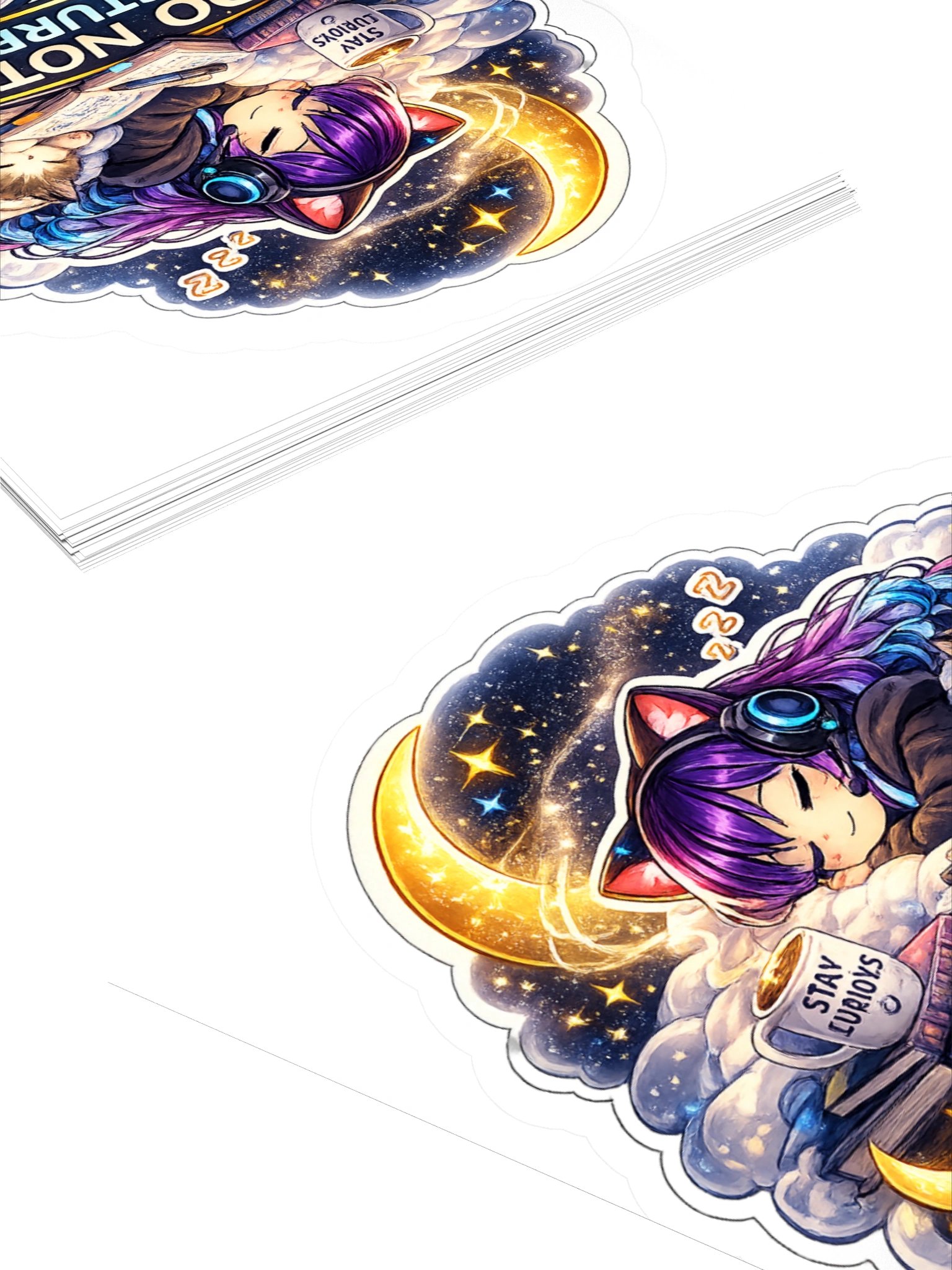 • AKC // Callie Sticker DO NOT DISTURB | Callie Emote Badge Series product image (4)
