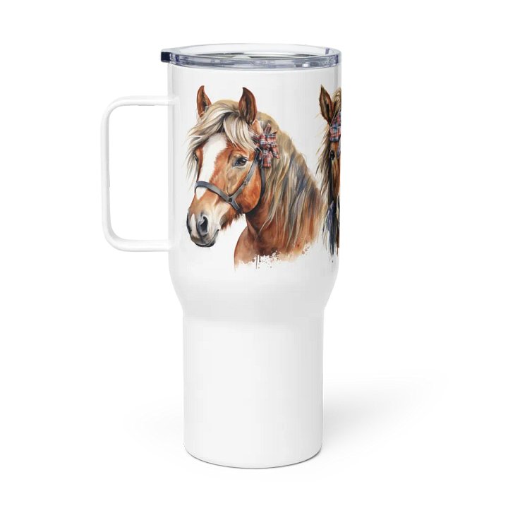 Horse Trio Travel Mug product image (1)