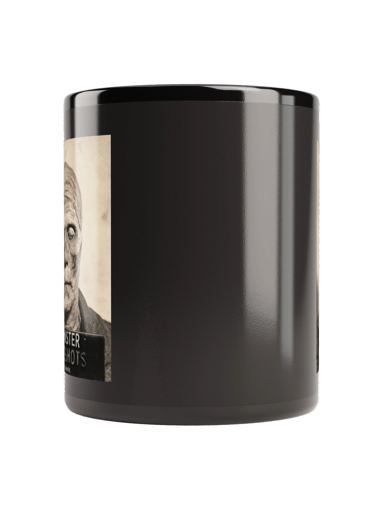 Monster Mugshots No. 004 - Black Ceramic Mug product image (2)