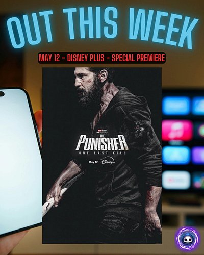 Out This Week on Streaming @thepunisher #punisheronelastkill @jonnybernthal @disneyplus @primevideo @goodomensprime @offcampu...