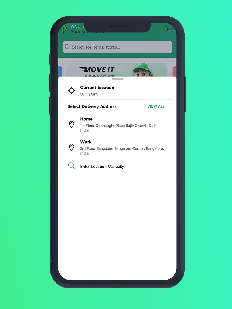 Ionic Jokar (All-in-One Delivery – Dunzo Clone) App Template product image (11)