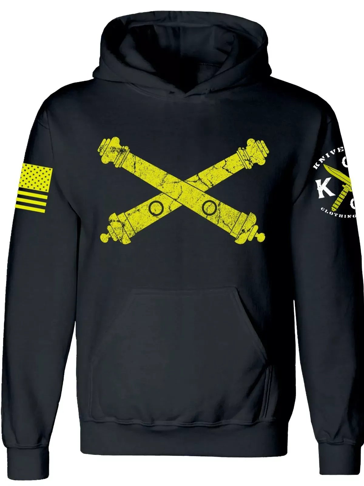 Artillery Hooded Sweatshirt I Patriot I Veteran I King of Battle I Army product image (1)