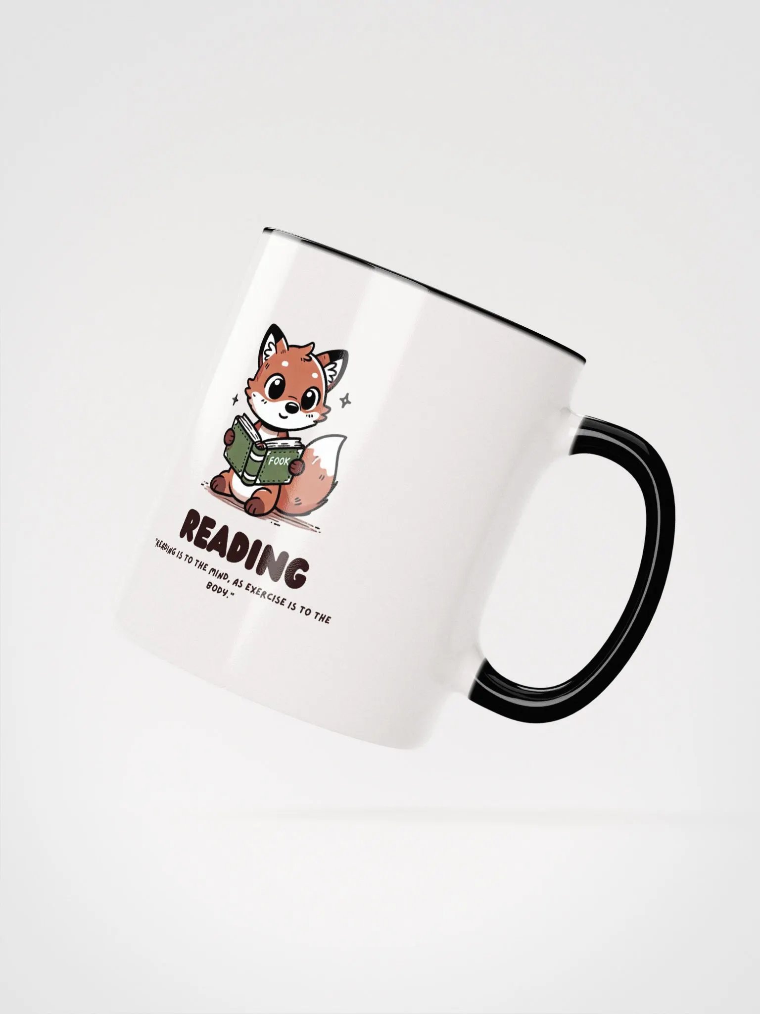 Reading Fox Ceramic Mug product image (19)