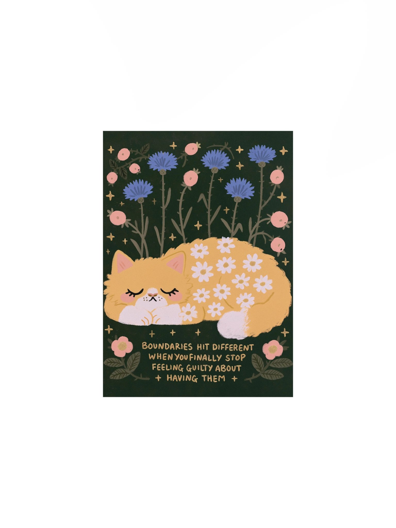 Boundary King Cat Poster product image (1)