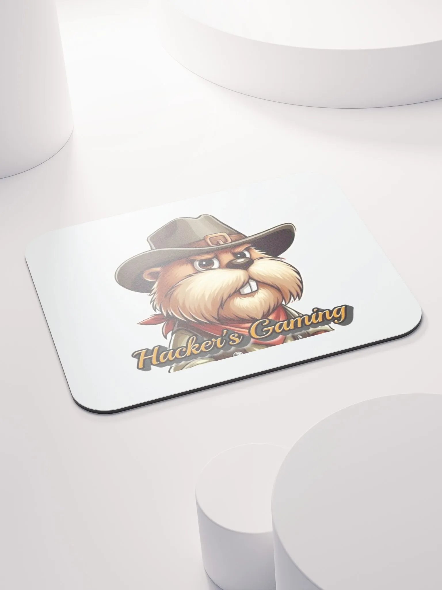 Cowboy Beaver Mouse Pad product image (4)
