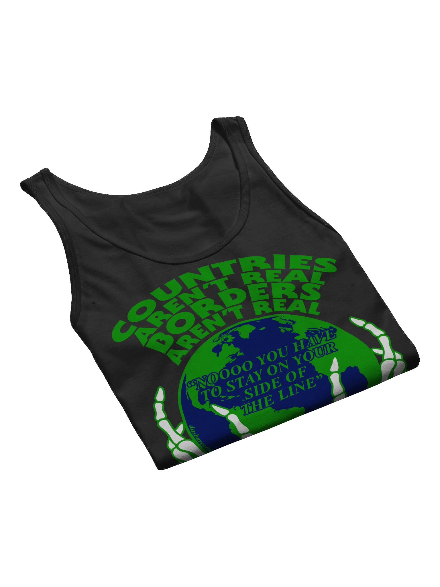 COUNTRYS ARENT REAL , TANK TOP product image (34)