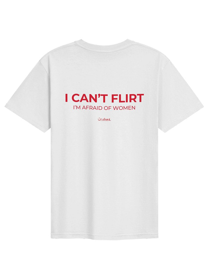 I Can’t Flirt Tee product image (7)