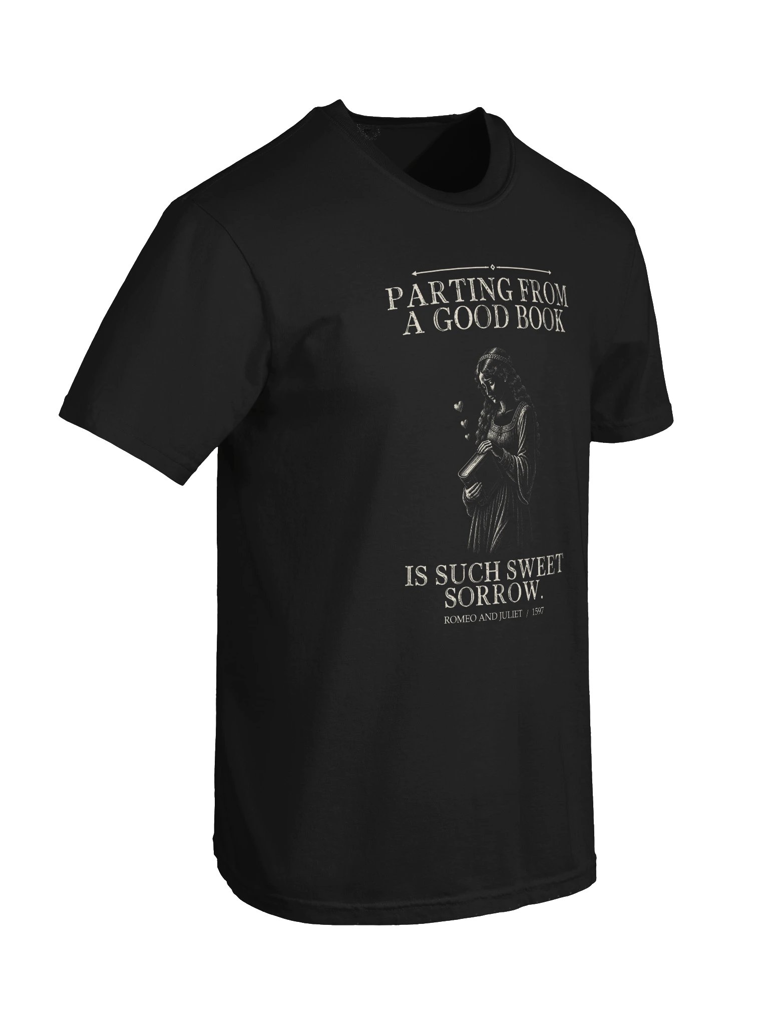 Sweet Sorrow -- Romeo and Juliet Tee (Dark) product image (31)